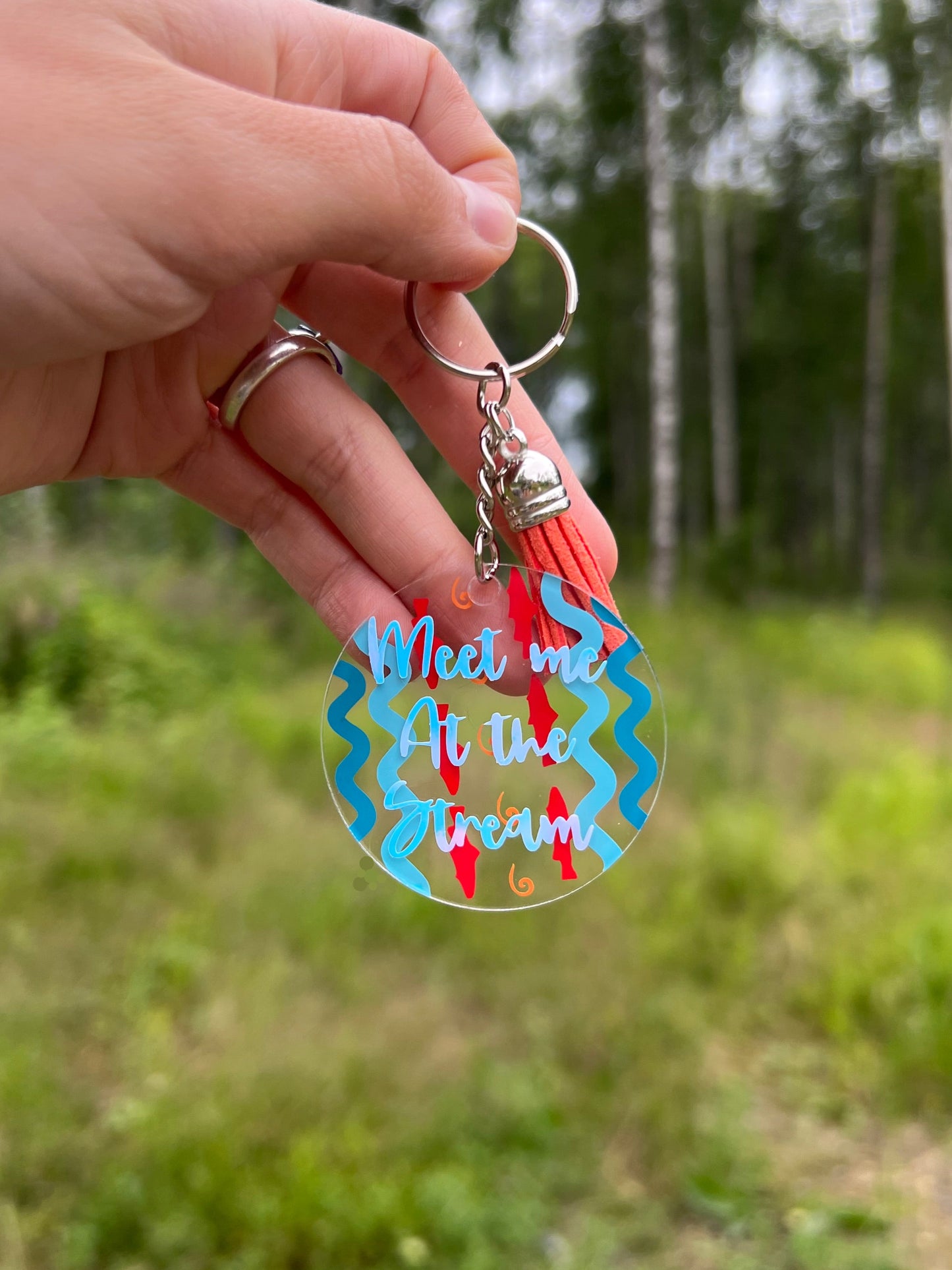 Salmon Keychains - Acrylic - Alaskan Keychains