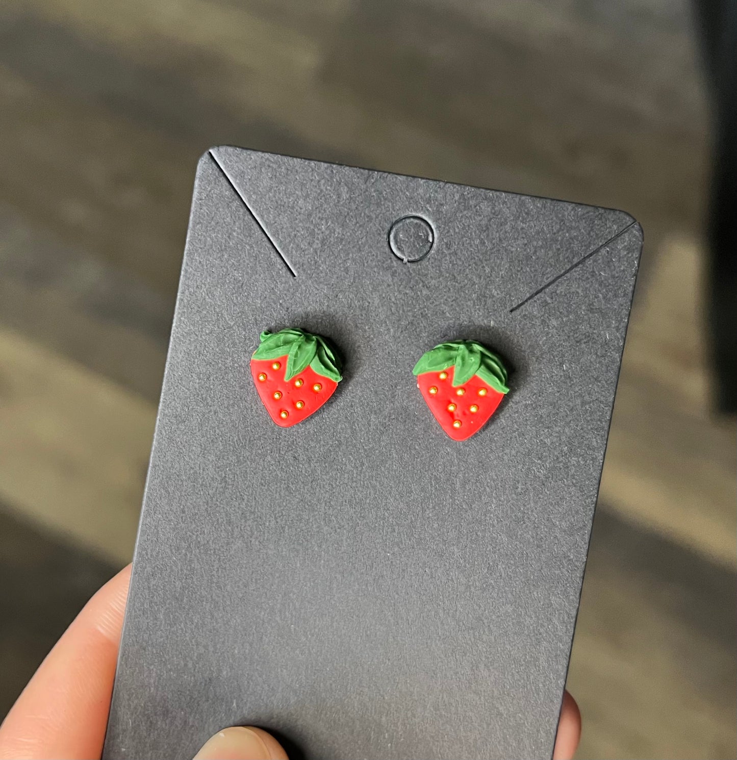 Strawberry Stud Earrings