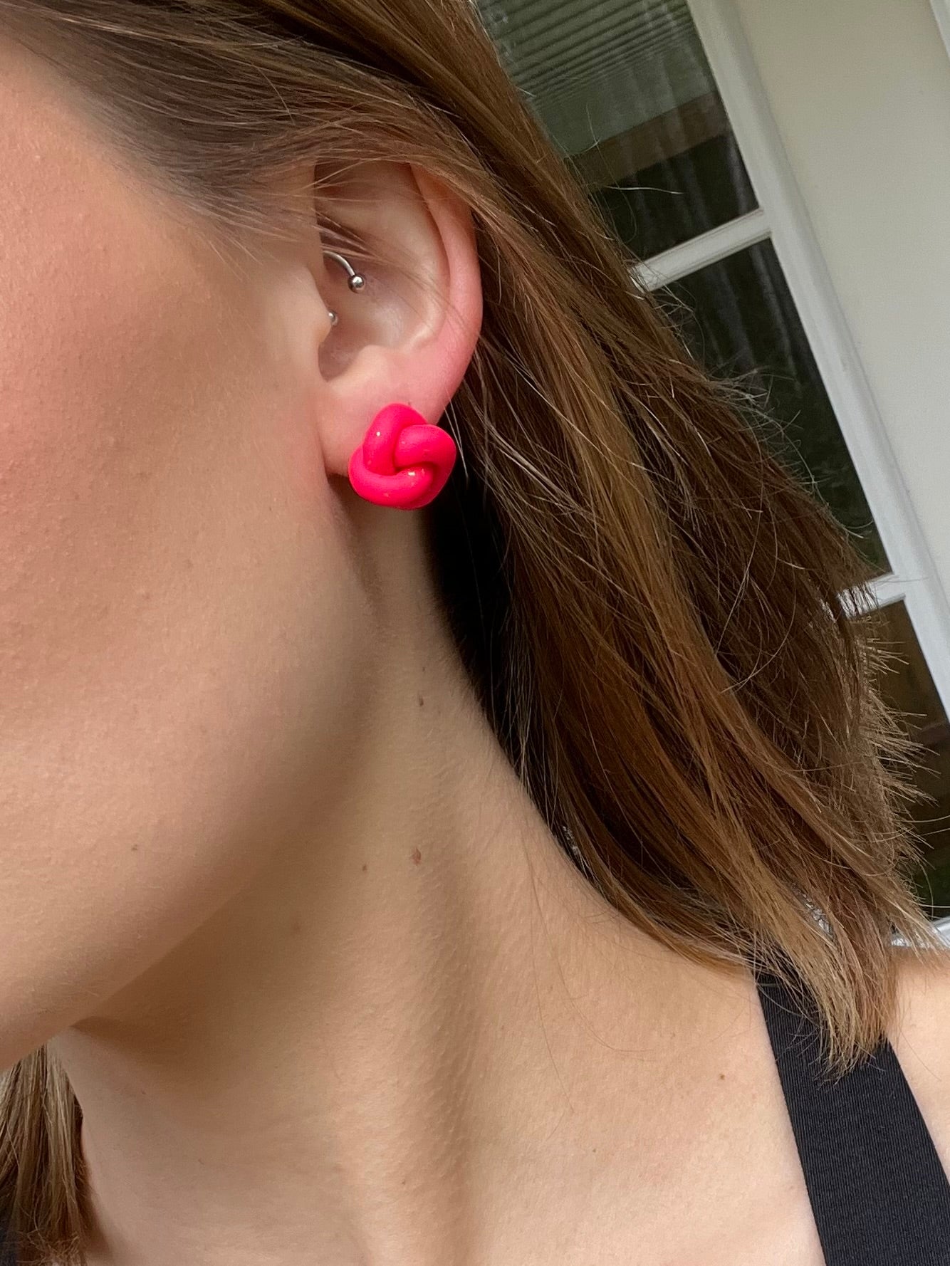 Assorted Knot Stud Earrings
