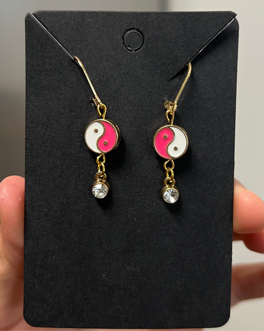 Harmony- Ying Yang Earrings