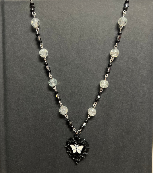 Gothic Butterfly Necklace